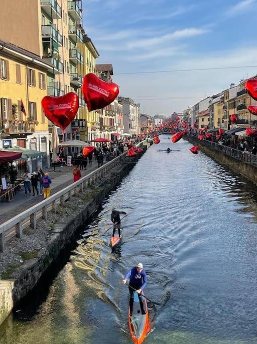 Navigli, 90 Square Meters, Free Parking Ripa Ticinese Apartment Milano Ngoại thất bức ảnh